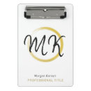 Recherche de monogramme moderne porte blocs Professionnel