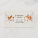 Suche nach goldfisch visitenkarten Aquarell