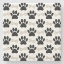 Recherche de pattes chiot de dessous de verres Motif paw
