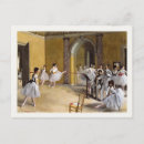 Recherche de peinture de ballet cartes postales Edgar degas