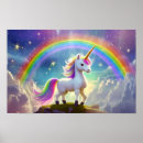 Suche nach regenbogen einhorn poster Farbig