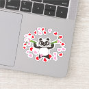 Suche nach panda liebe aufkleber Lustig