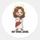 Recherche de sataniques autocollants Jésus