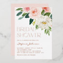 Recherche de peony bridal shower invitations Aquarelle
