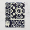Recherche de tissu cartes postales Motif