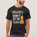 Recherche de violoncelle drôle tshirts Musique