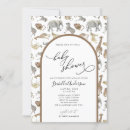 Recherche de jungle animals invitations Mother to be