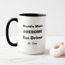 Recherche de conducteurs tasses Autobus