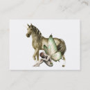 Recherche de créatures imaginaires cartes visite Licorne