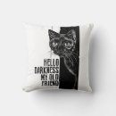 Recherche de black cat coussins Chat noir