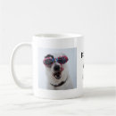 Recherche de chien drôle tasses Typographie moderne