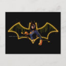 Recherche de batgirl cartes postales Logo de batgirl