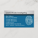 Recherche de sécurité privée cartes visite Pour tous