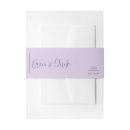 Recherche de lavande bandeaux de faire part Monogramme