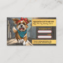 Recherche de carte de rendez vous cartes visite Toiletteur de chiens