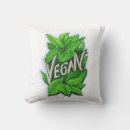 Recherche de vegan coussins Typographie