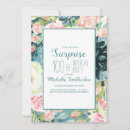 Recherche de rose bleu turquoise invitations Pour elle