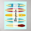 Recherche de longboards posters Vintage