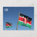 Recherche de drapeau kenya cartes postales Nairobi