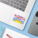 Recherche de drapeau de la colombie autocollants Canadien