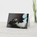 Recherche de fumée vœux cartes Blanc