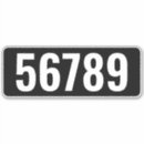 Suche nach briefkasten aufkleber Hausnummer