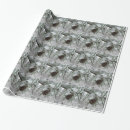 Recherche de arbres neigeux papier cadeau Hiver