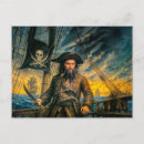 Recherche de barbe noire cartes postales Pirate