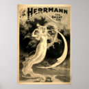 Recherche de vintage magicien posters Herrmann