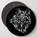 Recherche de tête loup badges Faune