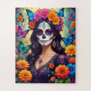 Recherche de crâne sucre puzzles Jour des morts