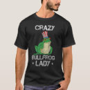 Suche nach verrückter frosch tshirts Dame