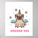 Recherche de carlin drôle posters Licorne