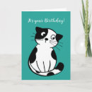 Recherche de smoking vœux cartes Chat
