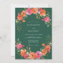 Recherche de orange chasseur invitations Floral