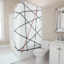 Recherche de modern abstract rideaux douche Lignes