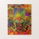 Recherche de masques puzzles Tribal