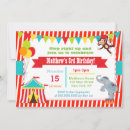 Recherche de fête cirque invitations Ticket