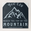 Suche nach bergspitze puzzle Sonnenaufgang