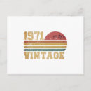 Recherche de 1971 vœux cartes Vintage
