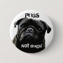 Recherche de carlins badges Carlin noir