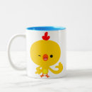 Suche nach huhn cartoon tassen Gelb