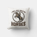 Recherche de cheval drôle coussins Chevaux