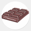 Recherche de chocolat foncé autocollants Cacao