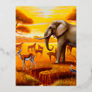Recherche de animal africain cartes postales Safari