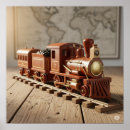Recherche de jouets en bois posters Vintage