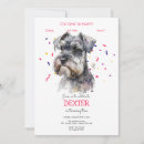 Suche nach schnauzer andere einladungen Hunde