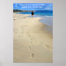 Recherche de empreinte de pas posters Mer