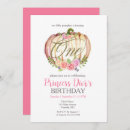 Recherche de citrouille princesse invitations Rose