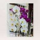Suche nach weiße orchideen puzzle Lila